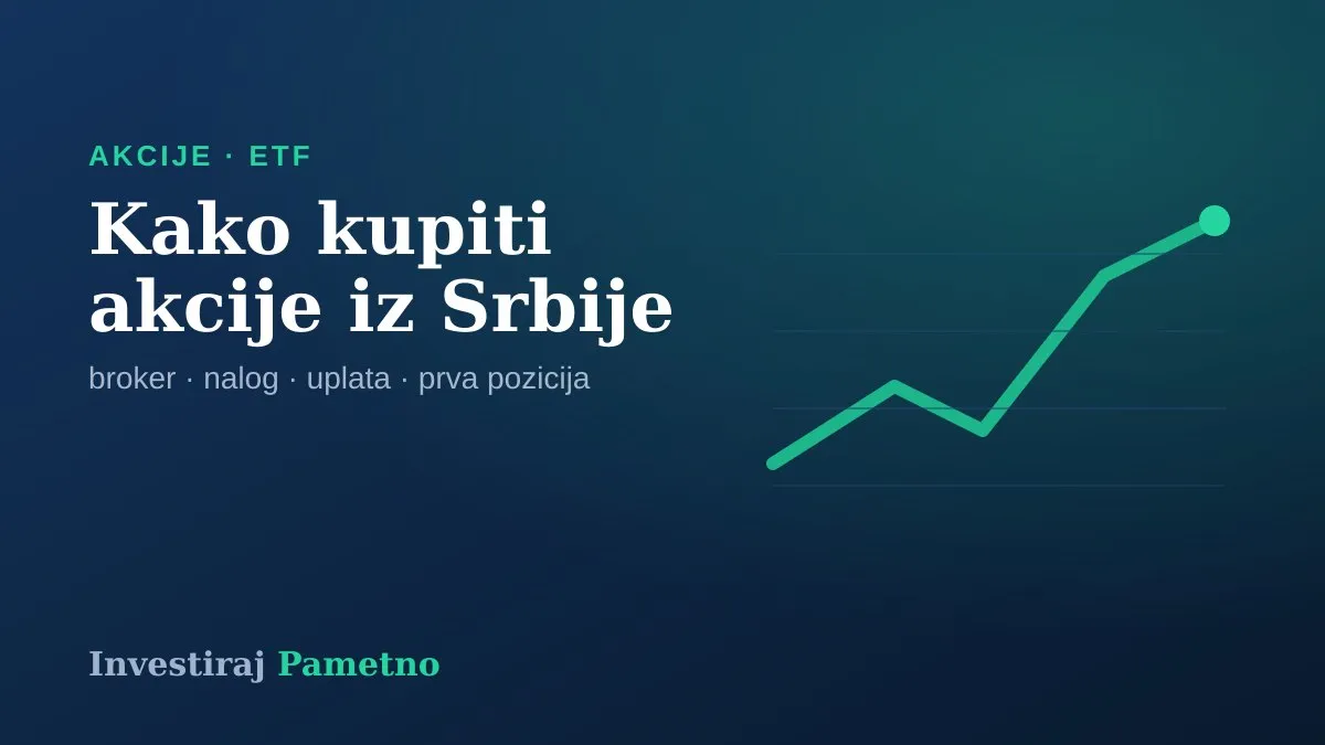 Ulaganje u akcije iz Srbije — grafikon rasta i globalne kompanije